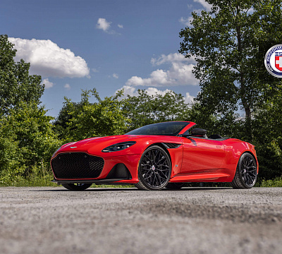 Фото дисков HRE P200 на Aston Martin DBS 3