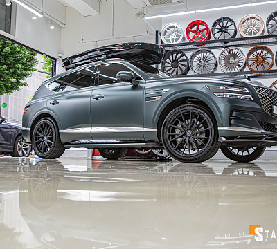 Фото дисков Vossen HF-4T на Genesis GV80