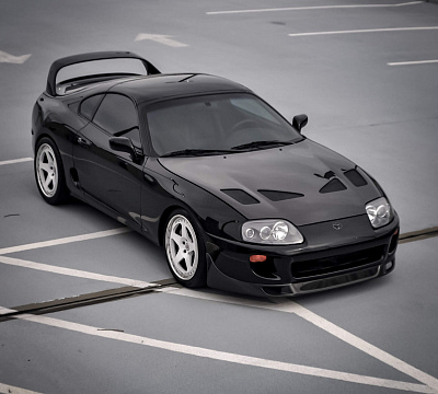 Фото дисков HRE 305 на Toyota Supra A80