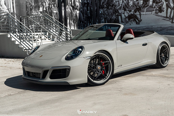 Фото дисков Anrky S3-X3 Черный сатин на Porsche 911 VII