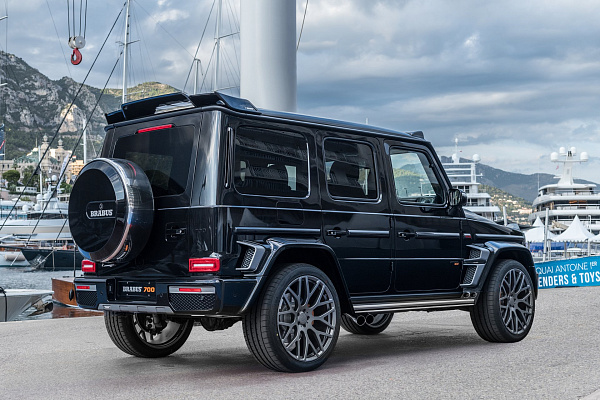 Фото дисков BRABUS Monoblock Y (Platinum Edition) Сатиновый графит на Mercedes-Benz G-Class III