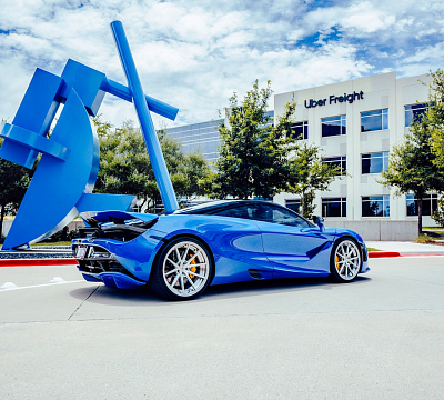 Фото дисков Strasse Wheels SV10 Deep Concave Duoblock на McLaren 720S