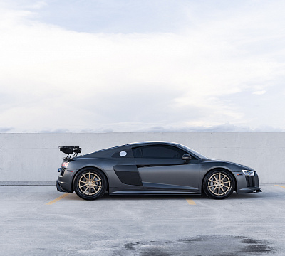 Фото дисков Strasse Wheels SV10 Track на Audi R8 (4S)
