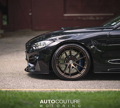 Фото дисков HRE P104 на BMW 4/M4 (F32/F82)