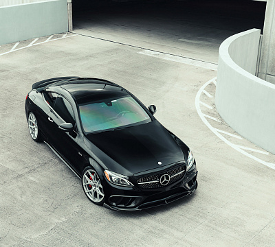 Фото дисков Vossen HF-5 на Mercedes-Benz C-Class (W205)