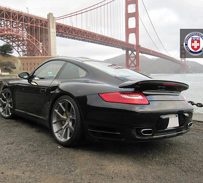 Фото дисков HRE P101 на Porsche 911 VI