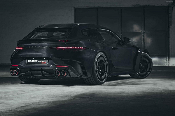 Фото дисков BRABUS Rocket 900 Черный глянец на Mercedes-Benz CLE