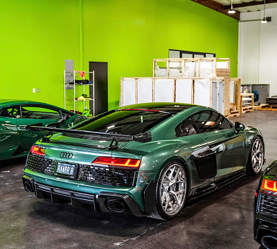 Фото дисков Brixton Forged PF7 на Audi R8 (4S)