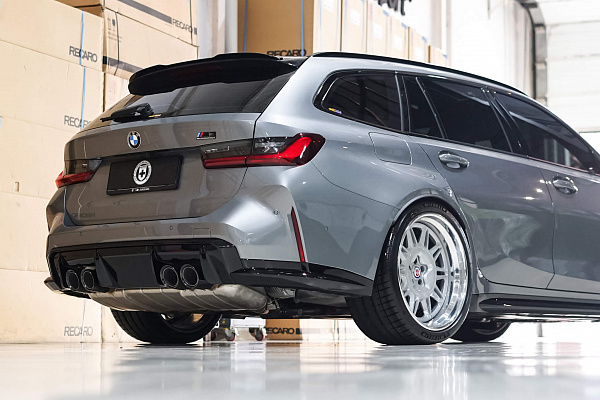 Фото дисков HRE 528 Серебро на BMW 3/M3 (G2x/G80)