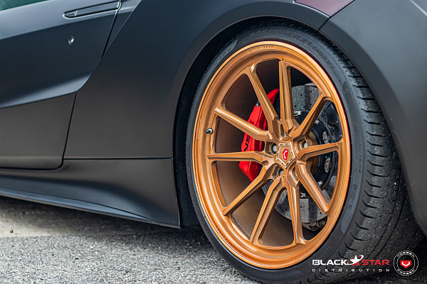 Фото дисков Vossen ML-X2 Глянцевая темная медь на Acura NSX II