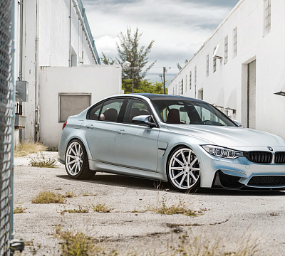 Фото дисков Vossen VFS-10 на BMW 3/M3 (F3x/F80)