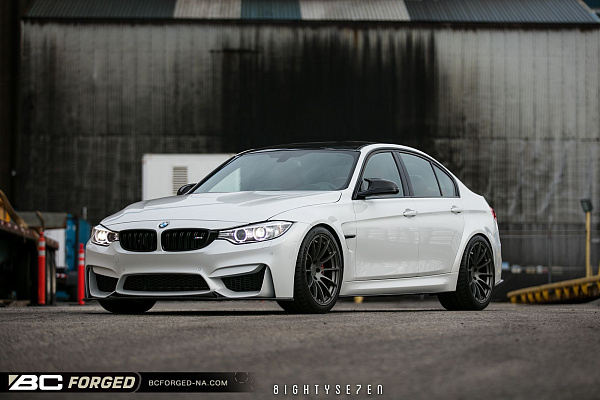 Фото дисков BC Forged RS43 Матовый графит на BMW 3/M3 (F3x/F80)