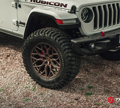 Фото дисков Vossen HF-2 на Jeep Gladiator II (JT)