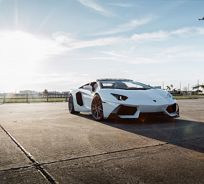 Фото дисков Anrky AN28 на Lamborghini Aventador