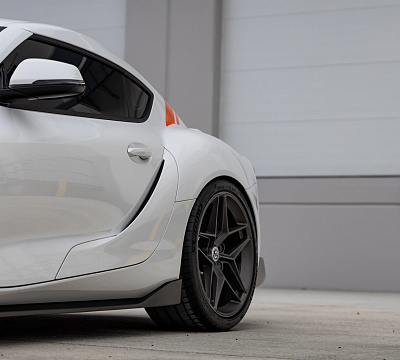 Фото дисков HRE FF11 на Toyota Supra A90
