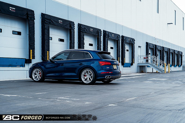 Фото дисков BC Forged HCS21 Глянцевый лак на Audi Q5 (FY)