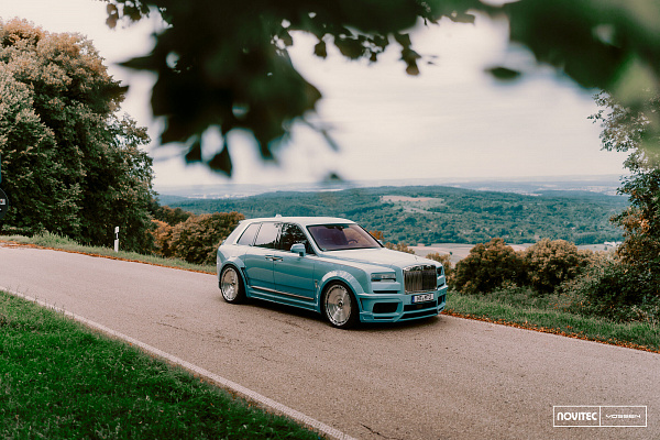 Фото дисков NOVITEC SP3 Глянцевый лак на Rolls-Royce Cullinan