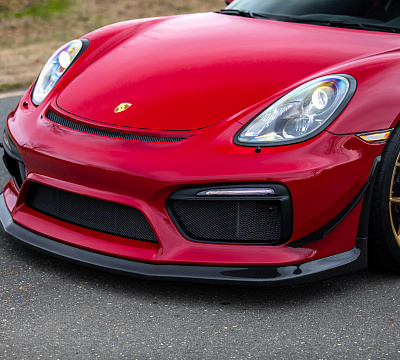 Фото дисков Vossen HF-5 на Porsche Cayman II