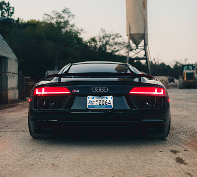 Фото дисков Brixton Forged WR7 на Audi R8 (4S)
