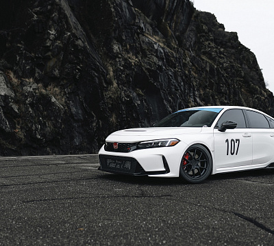 Фото дисков Rotiform LTN-J на Honda Civic Type R FL5