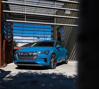 Фото дисков Vossen HF-3 на Audi E-tron