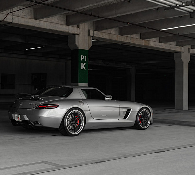Фото дисков Anrky AN34 на Mercedes-Benz SLS AMG