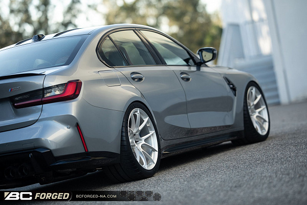 Фото дисков BC Forged KL51 Сатиновый лак на BMW 3/M3 (G2x/G80)