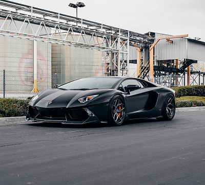 Фото дисков Brixton Forged PF5 на Lamborghini Aventador