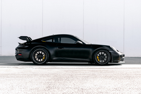 Фото дисков Savini SV10 Черный сатин на Porsche 911 VIII