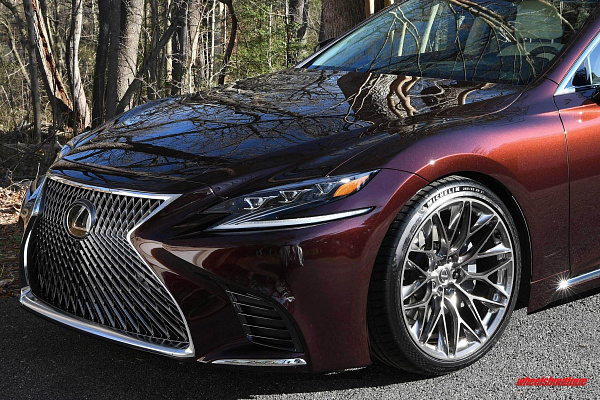 Фото дисков HRE P200 Глянцевый тонированный лак на  Lexus LS V