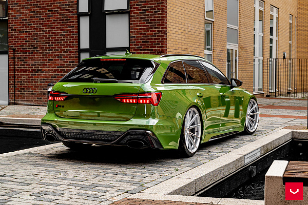 Фото дисков Vossen HFX-2 (5-Lug) Глянцевый лак на Audi A/RS 6 (C8)