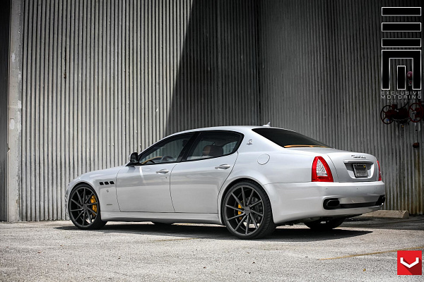Фото дисков Vossen CVT Сатиновый графит на Maserati Quattroporte V