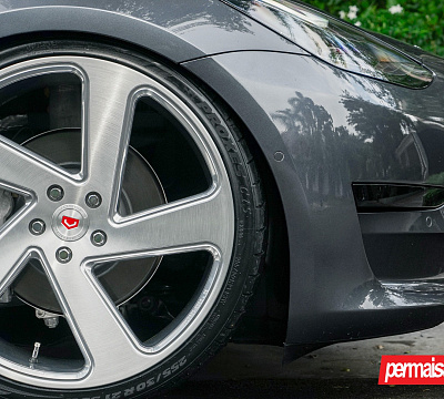 Фото дисков Vossen CG-210T на Tesla Model 3