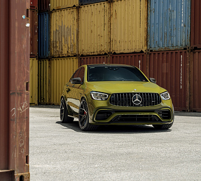 Фото дисков Vossen HF-5 на Mercedes-Benz GLC (X253, C253)