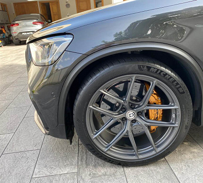 Фото дисков HRE P101SC на Mercedes-Benz GLC (X253, C253)