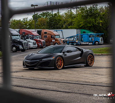Фото дисков Vossen ML-X2 на Acura NSX II
