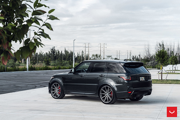 Фото дисков Vossen HF-3 Алмазная проточка на Land Rover Range Rover Sport II