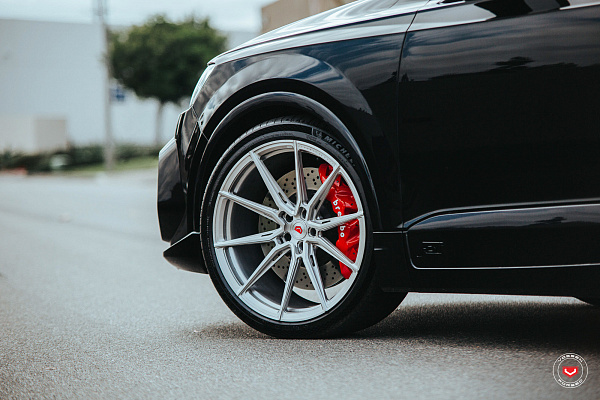 Фото дисков Vossen EVO-2R Глянцевый лак на Audi Q7 (4M)