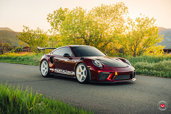 Фото дисков Vossen GEN-01 Белый глянец на Porsche 911 VII