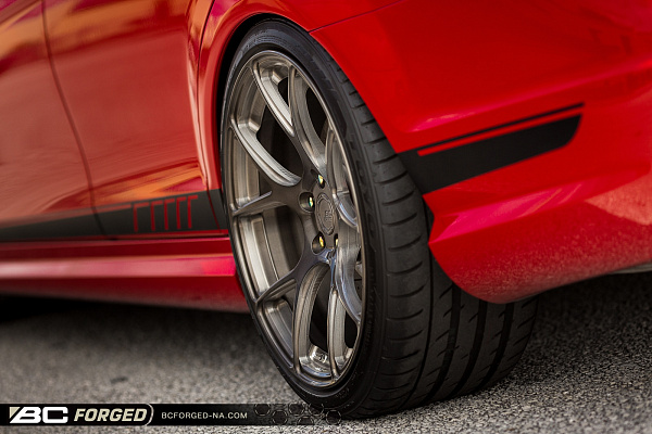 Фото дисков BC Forged RZ05 Глянцевый темный лак на Mercedes-Benz C-Class (W204)