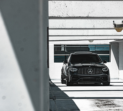 Фото дисков Vossen HF-5 на Mercedes-Benz GLC (X253, C253)