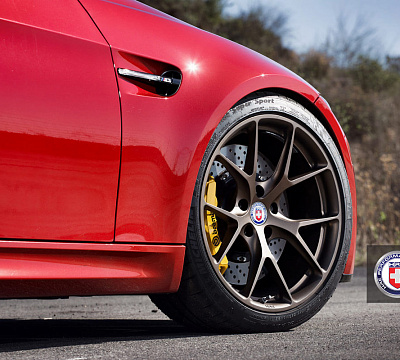 Фото дисков HRE P101 на BMW 3/M3 (E90)