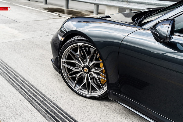 Фото дисков Anrky S1-X1 Глянцевый тонированный лак на Porsche 911 VII