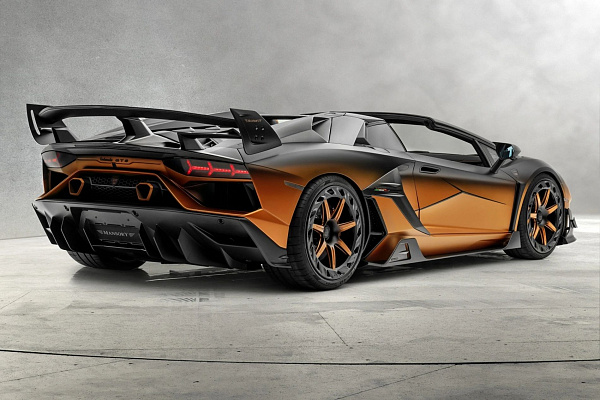 Фото дисков Mansory CV.7 Air C Другой цвет на Lamborghini Aventador
