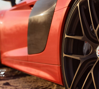 Фото дисков HRE R101 Lightweight на Audi R8 (4S)
