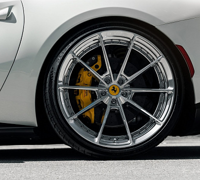 Фото дисков Anrky AN28 на Ferrari 812