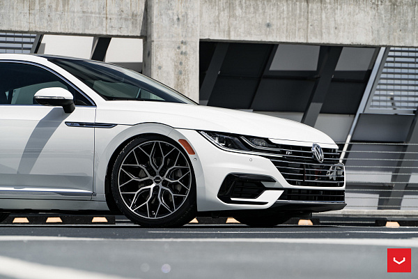 Фото дисков Vossen HF-2 Алмазная проточка на Volkswagen Arteon