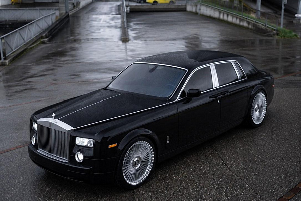 Фото дисков ST Wheels ST5 Полированный лак на Rolls-Royce Phantom