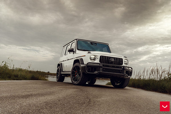 Фото дисков Vossen HFX-2 (5-Lug) Черный глянец на Mercedes-Benz G-Class III