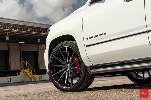 Фото дисков Vossen HF6-1 Алмазная проточка на Chevrolet Suburban XII